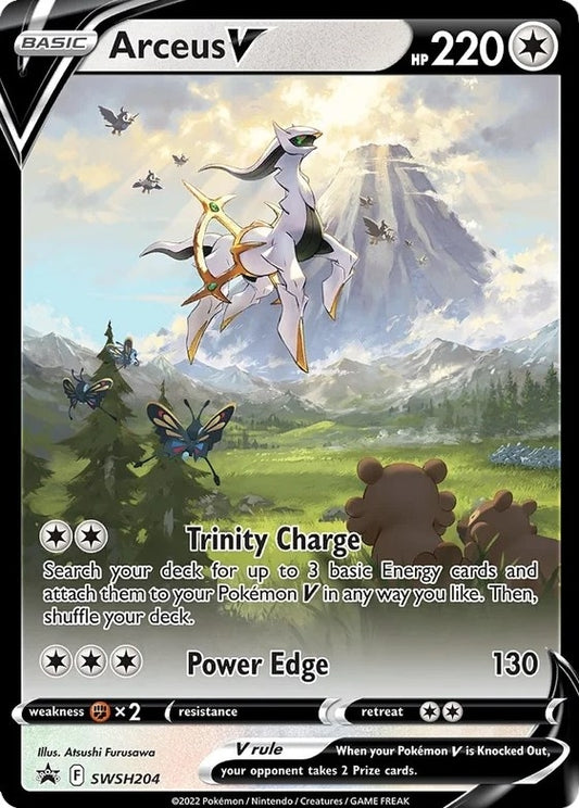 Arceus V - SWSH204 (SWSH204) [SWSH: Sword & Shield Promo Cards]