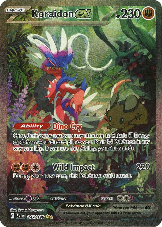 Koraidon ex (247/198) [SV01: Scarlet & Violet Base Set]