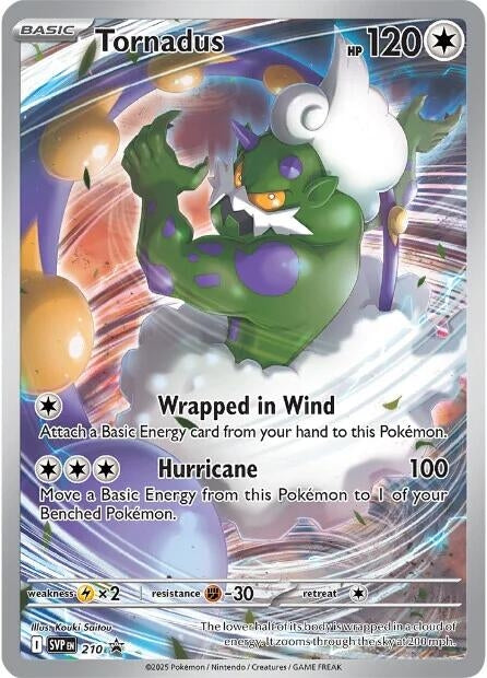 Tornadus - 210 (210) [SV: Scarlet & Violet Promo Cards]